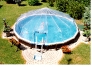Fabrico Sun Dome All Vinyl Pool Dome for 15' x 30' Oval Above Ground Pools | SD201530