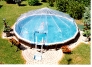 Fabrico Sun Dome All Vinyl Pool Dome for 27' Round Above Ground Pools | SD1927