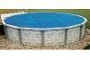 12' x 24' Oval Solar Blanket/Cover for Above Ground Pools | Blue | 3 Year Warranty | 8 Mil | 55020