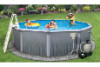 Martinique 15' Round Above Ground Pool Kit with Standard Package | 52" Wall | 55077