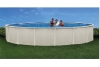 Captiva 30' Round Above Ground Pool Kit with Premier Package | 52" Wall | 55170