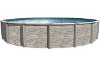 Azor <b>Resin</b> 18' Round Above Ground Pool Kit with Standard Package | 54" wall | 55374