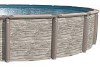 Azor <b>Resin</b> 18' Round Above Ground Pool Kit with Standard Package | 54" wall | 55374