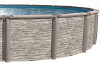 Azor <b>Resin</b> 30' Round Above Ground Pool Kit with Standard Package | 54" wall | 55386