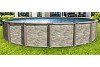 Azor <b>Resin</b> 30' Round Above Ground Pool Kit with Standard Package | 54" wall | 55386