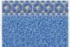 12' x 23' Oval Mystri Outlook Pattern Above Ground Pool Liner | 52" Uni-Bead | Heavy Gauge | LI122352OTU25 | 55521
