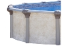 Oxford 12' x 24' Oval Resin Hybrid Above Ground Pools with Standard Package | 52" Wall | 55981