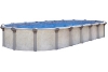 Chesapeake 12' x 24' Oval Resin Hybrid Above Ground Pools with Standard Package | 54" Wall | 56053