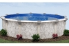 Sierra Nevada 24' Round Resin Hybrid Above Ground Pools with Savings Package | 52" Wall | 56086