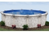 Sierra Nevada 16' Round Resin Hybrid Above Ground Pools with Premier Package | 52" Wall | 56116