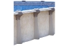 Oxford 12' x 24' Oval Resin Hybrid Above Ground Pools with Premier Package | 52" Wall | 56135