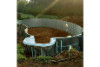 12' x 22' Kidney Shape Rockwood On Ground Pool Kit with Step | 56509