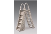 Confer Plastics Roll-Guard A-Frame Safety Ladder with Barrier System | 7200