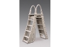 Confer Plastics Roll-Guard A-Frame Safety Ladder with Barrier System | 7200