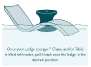 Ledge Lounger In-Pool Chaise | Granite Gray | LLC-GG