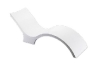 Ledge Lounger In-Pool Chaise Deep | White | LLCD-W