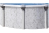 Sierra Nevada 18' x 33' Oval Resin Hybrid Above Ground Pools with Standard Package | 52" Wall | 57721