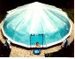 Fabrico Sun Dome All Vinyl Pool Dome for 27' Doughboy & CaliMar® Pools | SD2027