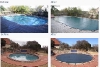 Loop-Loc 18' x 37' Solid Grecian Safety Cover |  4' x 8' Center End Step |  w Cover Pump | LLSP183748GCES