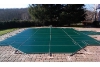 Loop-Loc 20' x 40' Solid Rectangle Safety Cover | 2' Offset 4' x 8' Left Side Step | LLSP204048SSL2