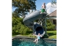 SR Smith Vortex Pool Slide | Spiral Staircase & <u>Closed</u> Flume | Gray Granite | 695-209-424