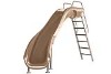 SR Smith Rogue2 Pool Slide | Left Curve | Taupe | 610-209-58210