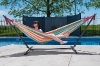Vivere Double Cotton Hammock with Stand | 9-Foot Salsa | UHSDO9-26