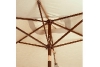 Adriatic Autotilt Umbrella | 6.5' x 10' Rectangle | Champagne Linen Olefin | NU5433CH