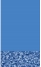 18' Round Blue Wall Swirl Bottom Overlap Above Ground Pool Liner | 050018RDBLSOL4852