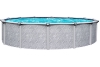 Lancaster 15' Round Above Ground Swimming Pool with Standard Package | 52" Wall | 59280