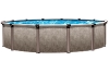 Serenity 15' x 30' Oval Above Ground Swimming Pool with Savings Package | 52"ï¿½ Wall | 59353