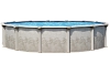 Hudson 15' x 30' Oval Resin Hybrid Above Ground Swimming Pool with Premier Package | 52" Wall | 59387