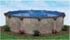 Coronado 27' Round Resin Hybrid Above Ground Pool with Standard Package | 54" Wall | 59659