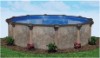 Coronado 16' Round Resin Hybrid Above Ground Pool with Savings Package | 59662