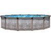 Regency LX 30' Round Resin Hybrid Above Ground Pool Sub-Assembly with Skimmer | 54" Wall | PREGLX-3054RSRRRRF41