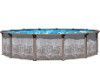 Regency LX 21' Round Resin Hybrid Above Ground Pool Sub-Assembly with Skimmer | 54" Wall | PREGLX-2154RSRRRRF41