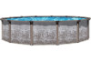 Regency LX 12' Round <b>Resin Hybrid</b> Above Ground Pool with Premier Package | 54" wall | 59979