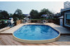 HydroSphere 18' x 33' Oval Above Ground Pool | Standard Package | 52" Wall | 60045