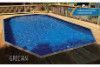 HydroSphere 18' 6" x 36' 6" Grecian On Ground Standard Package Pool Kits | 52" Wall | 60128