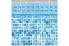 12' x 24' Rectangular Frame Above Ground Pool Package | Dark Wicker Wall Pattern | 52" Wall | NB2134