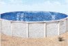 18' x 33'  Oval Pristine Bay  Above Ground Pool Sub-Assembly | 48" Wall | 5-4638-129-48D