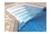 Ultimate 24' Round Above Ground Pool Kit | White Bendable Aluminum Coping | Walk-In Step | Free Shipping | Lifetime Warranty | 61048