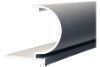White Aluminum Coping for 14' x 28' Rectangle Shape Pool | Includes Bead Receiver | 6" Radius | *PAF-COPING ISK-RE06S1428 | 61224