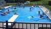 White Aluminum Coping for 16' x 32' Roman End Shape Pool | Includes Bead Receiver | 6" Radius | *PAF-COPING ISK-PT06S1632 | 61245