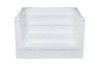 White Aluminum Coping for 16' x 32' Roman End Shape Pool | Includes Bead Receiver | 6" Radius | *PAF-COPING ISK-PT06S1632 | 61245