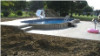 Ultimate 17' x 32' Oval InGround Pool Kit | Brown Synthetic Wood Coping | Free Shipping | Lifetime Warranty | 61372