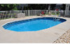 Ultimate 15' x 24' Oval InGround Pool Kit | White Bendable Aluminum Coping | Free Shipping | Lifetime Warranty | 61375