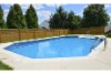 Ultimate 16' x 32' Grecian InGround Pool Kit | White Bendable Aluminum Coping | Walk-In Steps | Free Shipping | Lifetime Warranty | 61401