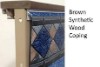 Ultimate 18' Round InGround Pool Kit | Brown Synthetic Wood Coping | Walk-In Steps | Free Shipping | Lifetime Warranty | 61407