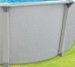 Capri 21' Round Resin Hybrid Above Ground Swimming Pool with Standard Package | 54" Wall | 62023